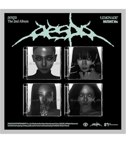 Amazon.com: aespa LEMONADE [MUTANT Ver.] 2nd Full Album (WINTER